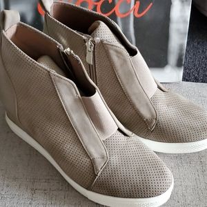 ccocci zoey wedge sneakers